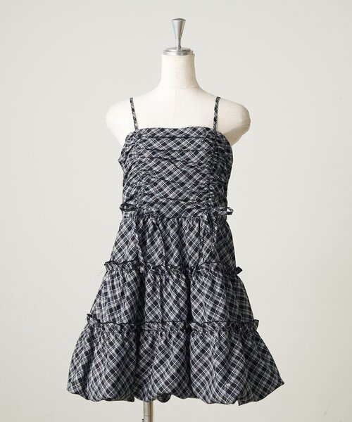 continuer de NICE CLAUP(コンティニューデナイスクラップ)の「ティアードバルーンチュニック(シャツ/ブラウス・レディース・レッド系その他/ブラック/ブラック系その他・FREE)」の16枚目の写真