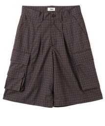 atmos pink Plaid Half Pants / アトモス ピンク プレイド パンツ