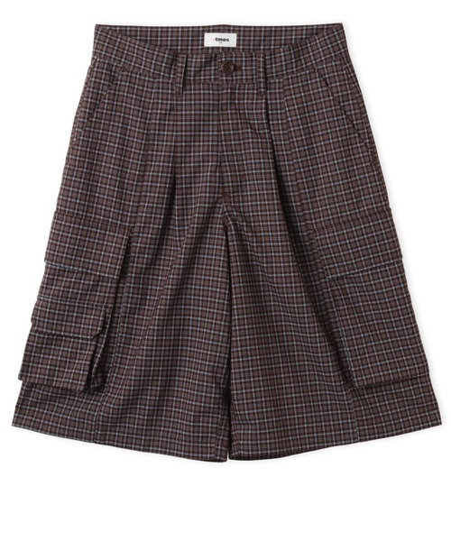 atmos pink(アトモスピンク)の「atmos pink Plaid Half Pants / アトモス ピンク プレイド パンツ(その他パンツ・レディース・ミント/ブラウン・M/S)」の1枚目の写真