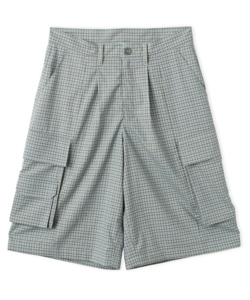 atmos pink(アトモスピンク)の「atmos pink Plaid Half Pants / アトモス ピンク プレイド パンツ(その他パンツ・レディース・ミント/ブラウン・M/S)」の2枚目の写真