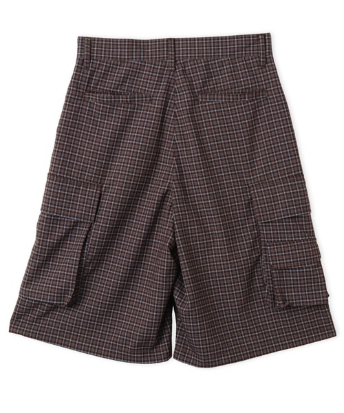 atmos pink(アトモスピンク)の「atmos pink Plaid Half Pants / アトモス ピンク プレイド パンツ(その他パンツ・レディース・ミント/ブラウン・M/S)」の7枚目の写真