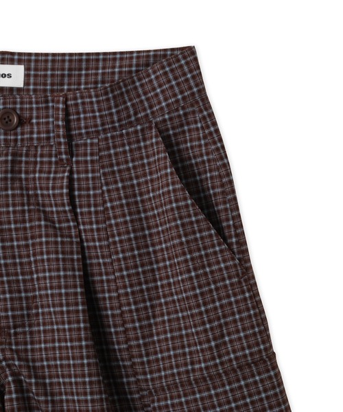 atmos pink(アトモスピンク)の「atmos pink Plaid Half Pants / アトモス ピンク プレイド パンツ(その他パンツ・レディース・ミント/ブラウン・M/S)」の14枚目の写真