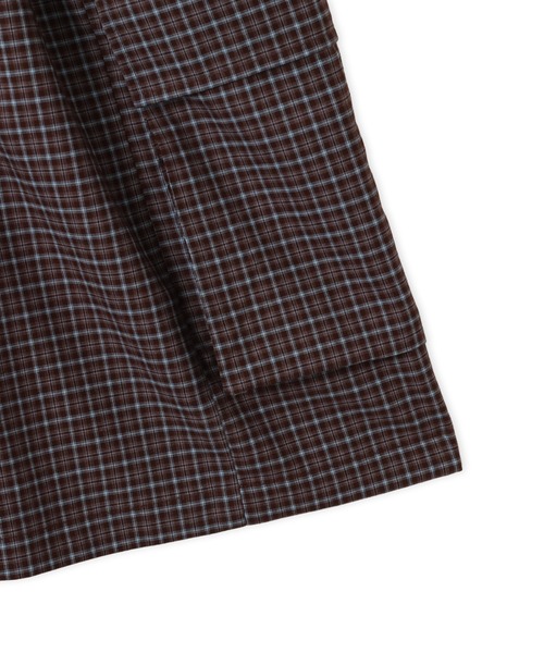 atmos pink(アトモスピンク)の「atmos pink Plaid Half Pants / アトモス ピンク プレイド パンツ(その他パンツ・レディース・ミント/ブラウン・M/S)」の15枚目の写真