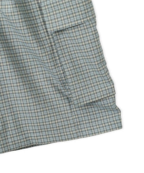 atmos pink(アトモスピンク)の「atmos pink Plaid Half Pants / アトモス ピンク プレイド パンツ(その他パンツ・レディース・ミント/ブラウン・M/S)」の3枚目の写真