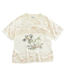 LABORATORY R | 【USED】90’s Disney “Goofy” AOP キャラクター Tシャツ USA製(Tシャツ/カットソー)