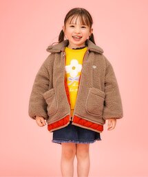 Seraph（セラフ）の「ふわもこお花キルトリバーシブルジャケット（ブルゾン）」