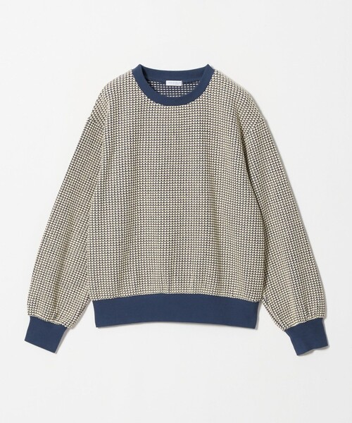 A DAY IN THE LIFE UNITED ARROWS(アデイインザライフユナイテッドアローズ)の「2トーン ワッフル プルオーバー <A DAY IN THE LIFE>(Tシャツ/カットソー・レディース・ライトグレー/ダークグレー/ケリーグリーン/ロイヤルブルー・FREE)」の4枚目の写真