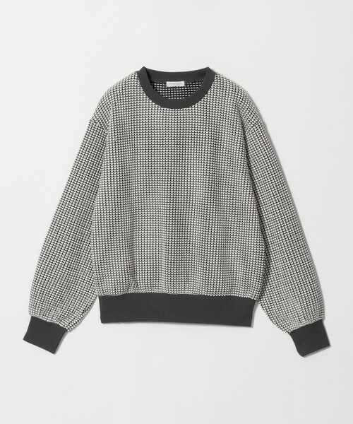 A DAY IN THE LIFE UNITED ARROWS(アデイインザライフユナイテッドアローズ)の「2トーン ワッフル プルオーバー <A DAY IN THE LIFE>(Tシャツ/カットソー・レディース・ライトグレー/ダークグレー/ケリーグリーン/ロイヤルブルー・FREE)」の2枚目の写真