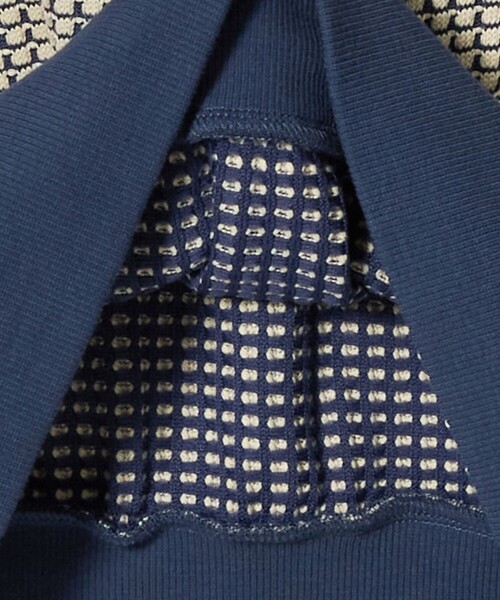 A DAY IN THE LIFE UNITED ARROWS(アデイインザライフユナイテッドアローズ)の「2トーン ワッフル プルオーバー <A DAY IN THE LIFE>(Tシャツ/カットソー・レディース・ライトグレー/ダークグレー/ケリーグリーン/ロイヤルブルー・FREE)」の8枚目の写真