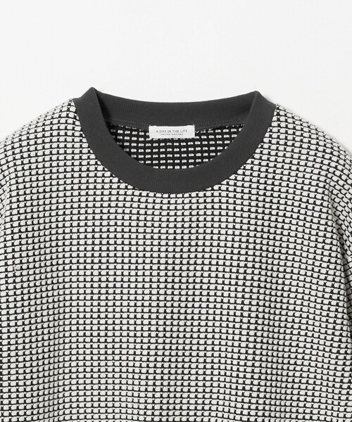 A DAY IN THE LIFE UNITED ARROWS(アデイインザライフユナイテッドアローズ)の「2トーン ワッフル プルオーバー <A DAY IN THE LIFE>(Tシャツ/カットソー・レディース・ライトグレー/ダークグレー/ケリーグリーン/ロイヤルブルー・FREE)」の12枚目の写真