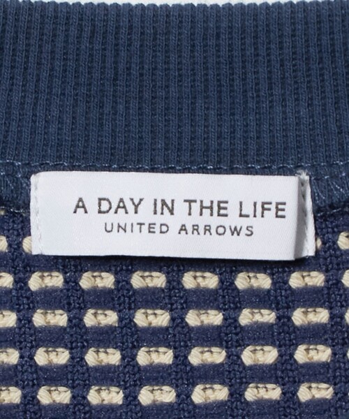 A DAY IN THE LIFE UNITED ARROWS(アデイインザライフユナイテッドアローズ)の「2トーン ワッフル プルオーバー <A DAY IN THE LIFE>(Tシャツ/カットソー・レディース・ライトグレー/ダークグレー/ケリーグリーン/ロイヤルブルー・FREE)」の16枚目の写真