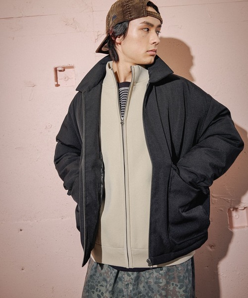 niko and...(ニコアンド)の「中綿ZIPブルゾン(ブルゾン・メンズ・ブラウン/ブラック/グレー・LARGE/MEDIUM)」の12枚目の写真
