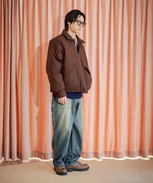 niko and...(ニコアンド)の「中綿ZIPブルゾン(ブルゾン・メンズ・ブラウン/ブラック/グレー・LARGE/MEDIUM)」の15枚目の写真