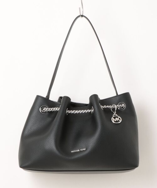 MICHAEL KORS(マイケルコース)の「MINA LG CONV CHAIN SHLDR(ショルダーバッグ・レディース・ブラック・FREE)」の1枚目の写真
