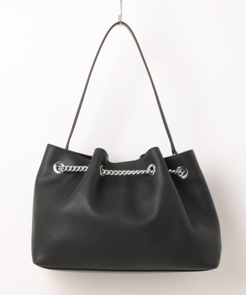 MICHAEL KORS(マイケルコース)の「MINA LG CONV CHAIN SHLDR(ショルダーバッグ・レディース・ブラック・FREE)」の2枚目の写真