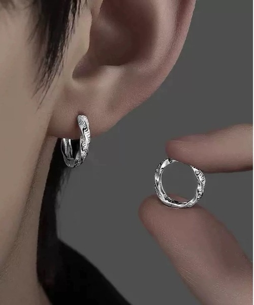 tunee（チュニー）の「【TUNE】メンズシンプルフープピアス（ピアス（両耳用）・レディース・その他9/その他8/その他7/その他6/その他5/その他4/その他3/その他2/その他1・FREE）」の7枚目の写真