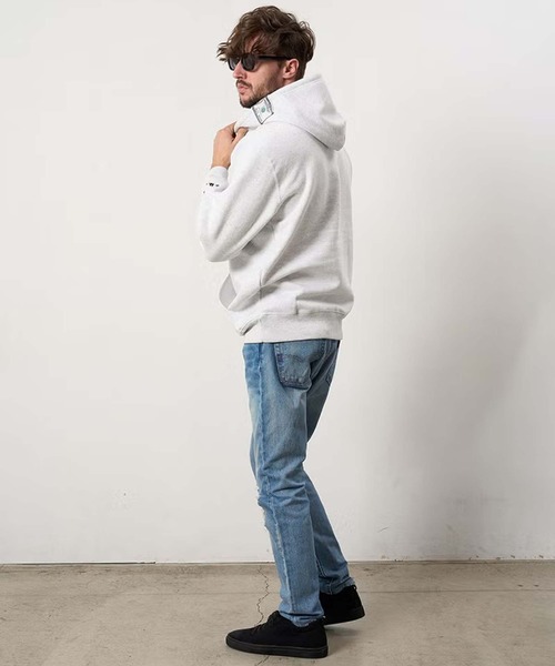 STUD MUFFIN(スタッドマフィン)の「STUD MUFFIN/スタッドマフィン/スマイルパッチパーカー(パーカー・メンズ・グレー/ブラック・2/3/4)」の22枚目の写真
