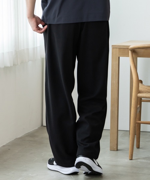 BTZ TOKYO(ビーティーゼットトウキョウ)の「【TIMBRE POSTE】起毛ストレッチ ワイドイージーパンツ(その他パンツ・メンズ・ブラック/チャコールグレー/ブラウン・M/LL/L)」の4枚目の写真
