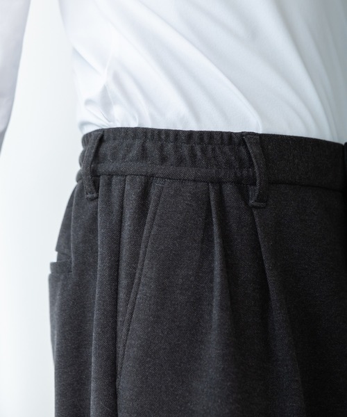 BTZ TOKYO(ビーティーゼットトウキョウ)の「【TIMBRE POSTE】起毛ストレッチ ワイドイージーパンツ(その他パンツ・メンズ・ブラック/チャコールグレー/ブラウン・M/LL/L)」の16枚目の写真