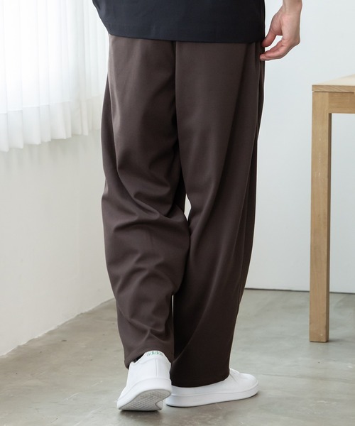 BTZ TOKYO(ビーティーゼットトウキョウ)の「【TIMBRE POSTE】起毛ストレッチ ワイドイージーパンツ(その他パンツ・メンズ・ブラック/チャコールグレー/ブラウン・M/LL/L)」の22枚目の写真