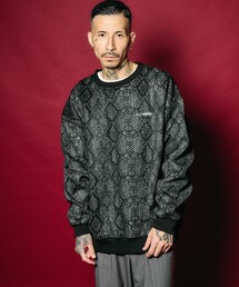 Subciety（サブサエティ）の「Patterned sweatshirt（スウェット）」