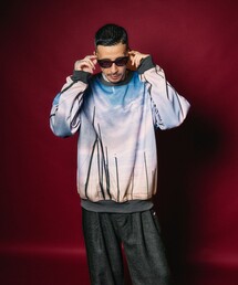 Subciety（サブサエティ）の「Patterned sweatshirt（スウェット）」