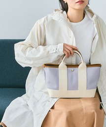 【VERY 10月号掲載】【Breath TOPKAPI /ブレス トプカピ】【撥水】スコッチグレイン ネオレザー ミニ トートバッグ