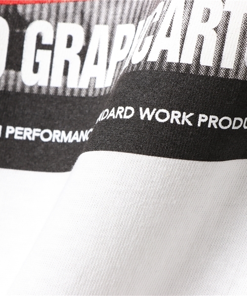 DOUBLE STEAL（ダブルスティール）の「Break Time Photo 長袖Ｔシャツ（Tシャツ/カットソー・メンズ・ホワイト/ブラック/グレー・MEDIUM/X-LARGE/LARGE）」の9枚目の写真