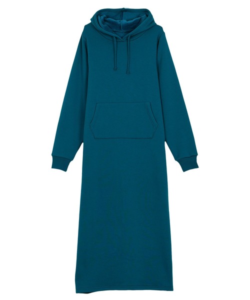 【新品未使用品】マンシング　フード付きスウェットワンピース Munsingwear 公式 マンシングウェア 限定 ロゴフーディ