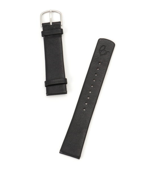 ARNE JACOBSEN(アルネヤコブセン)の「Arne Jacobsen / アルネ・ヤコブセン レザー ウォッチ ストラップ 40mm(アナログ腕時計)」|ブラック
