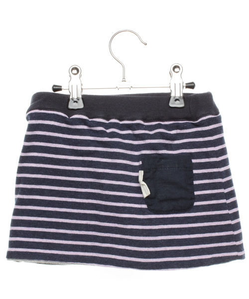 SHIPS KIDS（シップスキッズ）の「SHIPS KIDS:BORDER REVERSIBLE SKIRT（スカート・キッズ・オフホワイト/ネイビー・80/90）」の4枚目の写真