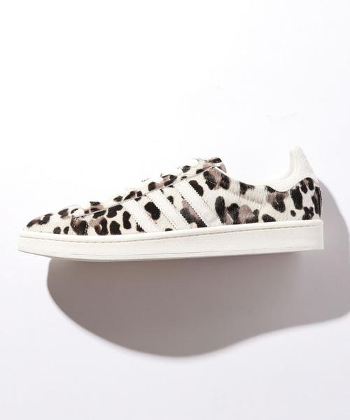 アディダス ハイトップ ウェッジ スニーカー レオパード プリント キャンバス adidas Originals（アディダスオリジナルス）の「【別注