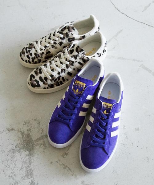 アディダス ハイトップ ウェッジ スニーカー レオパード プリント キャンバス adidas Originals(アディダスオリジナルス)の「【別注
