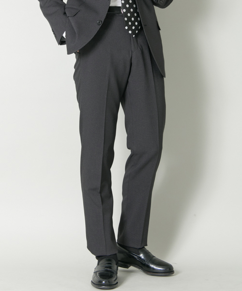 URBAN RESEARCH（アーバンリサーチ）の「URBAN RESEARCH Tailor　アーバンアスレチックパンツ（スーツパンツ・メンズ・ネイビー/グレー・LARGE/MEDIUM/SMALL）」の2枚目の写真
