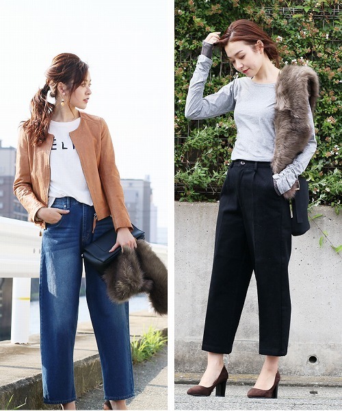 reca（レカ）の「ボリュームフェイクファーロングファーティペット（ストール/ショール・レディース・グレー/ブラウン/ベージュ/ブラック/ブラックミックス/オフホワイト・FREE）」の12枚目の写真