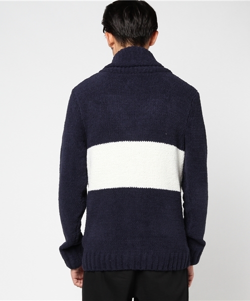 Quiksilver(クイックシルバー)の「CHENILLE KNIT SHAWL(ニット/セーター・メンズ・ネイビー/その他1/その他2・MEDIUM/LARGE/SMALL/X-LARGE)」の5枚目の写真
