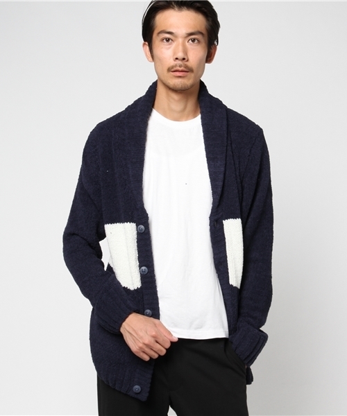 Quiksilver(クイックシルバー)の「CHENILLE KNIT SHAWL(ニット/セーター・メンズ・ネイビー/その他1/その他2・MEDIUM/LARGE/SMALL/X-LARGE)」の9枚目の写真
