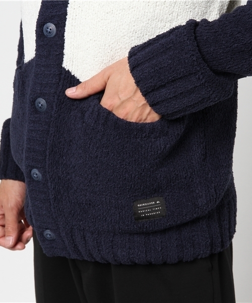 Quiksilver(クイックシルバー)の「CHENILLE KNIT SHAWL(ニット/セーター・メンズ・ネイビー/その他1/その他2・MEDIUM/LARGE/SMALL/X-LARGE)」の8枚目の写真