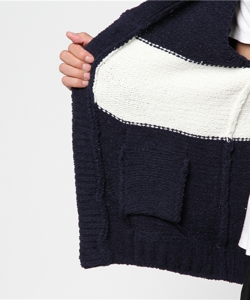 Quiksilver(クイックシルバー)の「CHENILLE KNIT SHAWL(ニット/セーター・メンズ・ネイビー/その他1/その他2・MEDIUM/LARGE/SMALL/X-LARGE)」の10枚目の写真