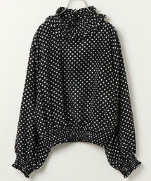 VENCEEXCHANGE | フリルネックブラウス                       (シャツ/ブラウス)