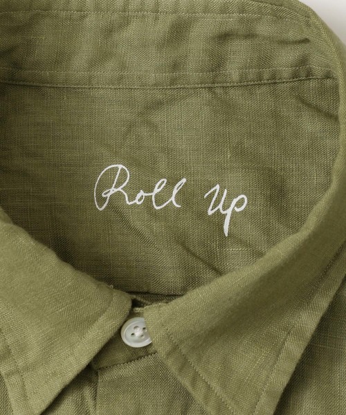PORTER CLASSIC（ポータークラシック）の「PORTER CLASSIC×URBAN RESEARCH　別注ROLLUPSHIRTS（シャツ/ブラウス・メンズ・ブラック/オリーブ・SMALL/MEDIUM/LARGE）」の15枚目の写真