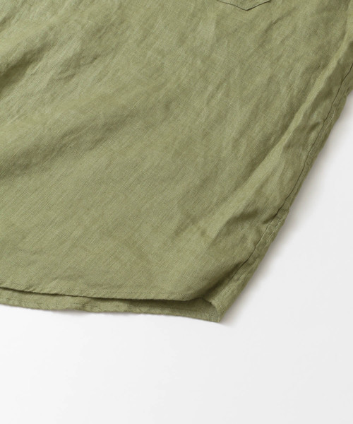 PORTER CLASSIC（ポータークラシック）の「PORTER CLASSIC×URBAN RESEARCH　別注ROLLUPSHIRTS（シャツ/ブラウス・メンズ・ブラック/オリーブ・SMALL/MEDIUM/LARGE）」の18枚目の写真