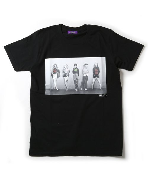 RADIO EVA(ラヂオエヴァ)の「RADIO EVA 545 RADIO EVA 10TH ANNIVERSARY T-Shirt(Tシャツ/カットソー・メンズ・ホワイト/ブラック・SMALL/MEDIUM/LARGE/X-LARGE)」の2枚目の写真
