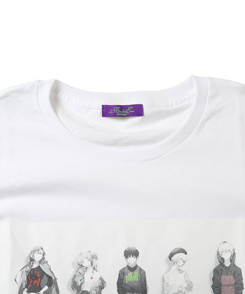 RADIO EVA(ラヂオエヴァ)の「RADIO EVA 545 RADIO EVA 10TH ANNIVERSARY T-Shirt(Tシャツ/カットソー・メンズ・ホワイト/ブラック・SMALL/MEDIUM/LARGE/X-LARGE)」の5枚目の写真