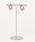 tone�i�g�[���j�́u�ymarinaJEWELRY�zAmethyst (light color) pav&eacute; earring�i�C�������O�j�v�b�p�[�v��