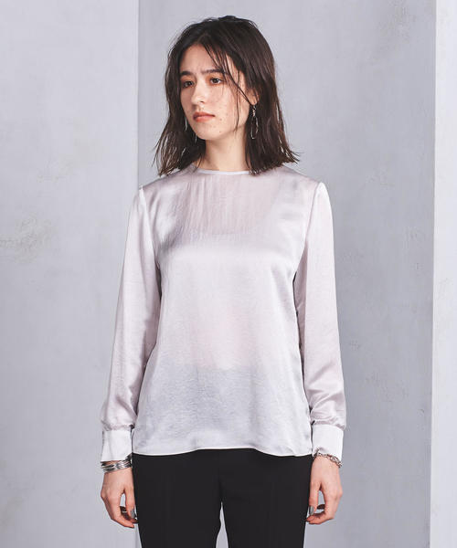 UNITED ARROWS ネイビーホワイト襟 長袖 ブラウス 楽天市場】シャツ・ブラウス（ブランドユナイテッドアローズ