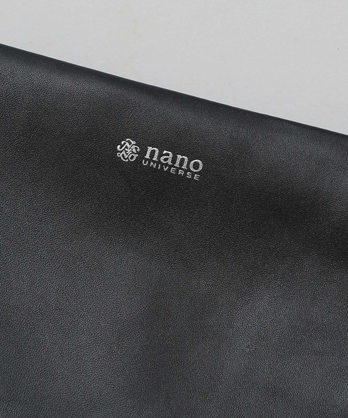 NANO universe（ナノユニバース）の「スムースレザークラッチバッグ（クラッチバッグ・メンズ・ブラック/ベージュ/ネイビー/ブラウン・FREE）」の11枚目の写真