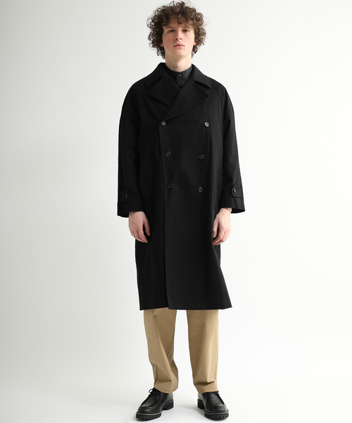 AUNN(アウン)の「【AUNN】オーバーサイズトレンチコート(トレンチコート・メンズ・ブラック/ベージュ/ネイビー・1/2/3)」の16枚目の写真