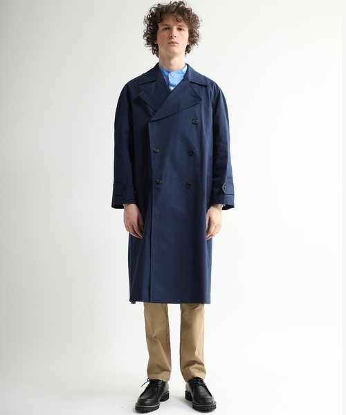 AUNN(アウン)の「【AUNN】オーバーサイズトレンチコート(トレンチコート・メンズ・ブラック/ベージュ/ネイビー・1/2/3)」の18枚目の写真