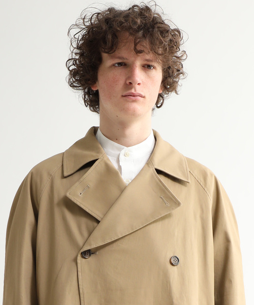 AUNN(アウン)の「【AUNN】オーバーサイズトレンチコート(トレンチコート・メンズ・ブラック/ベージュ/ネイビー・1/2/3)」の12枚目の写真